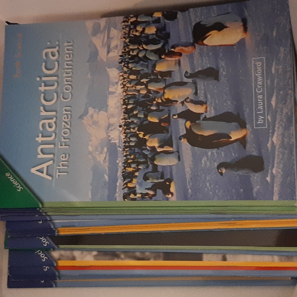 Bundle of 18 science and social studies readers